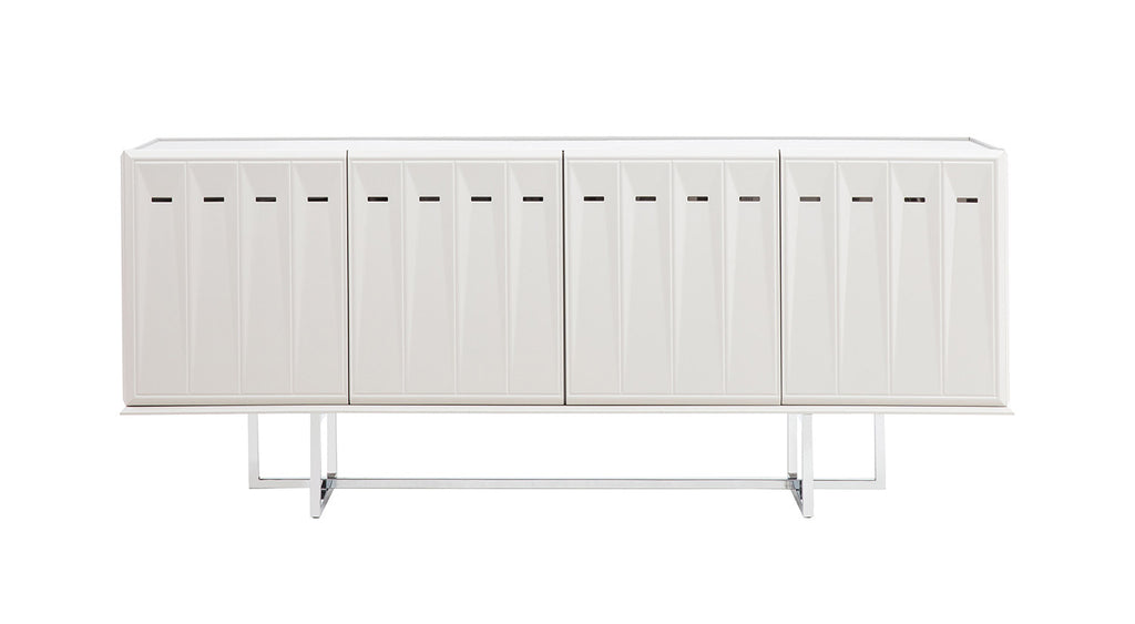 Natura Dining Room Set – Table, 6 Chairs, Console & Mirrors