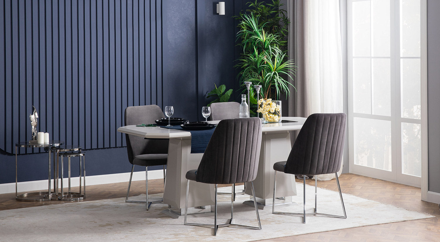 Natura - Dining Table Set (Table + 6 Chairs)