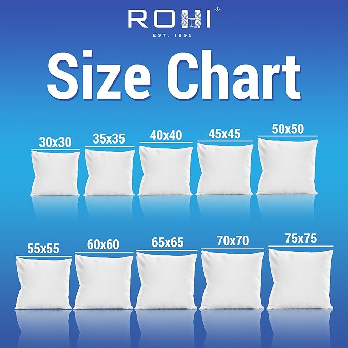Rohi Set of 2 Hypoallergic Cushion Inner Pads - Under £50 Home Upgrade