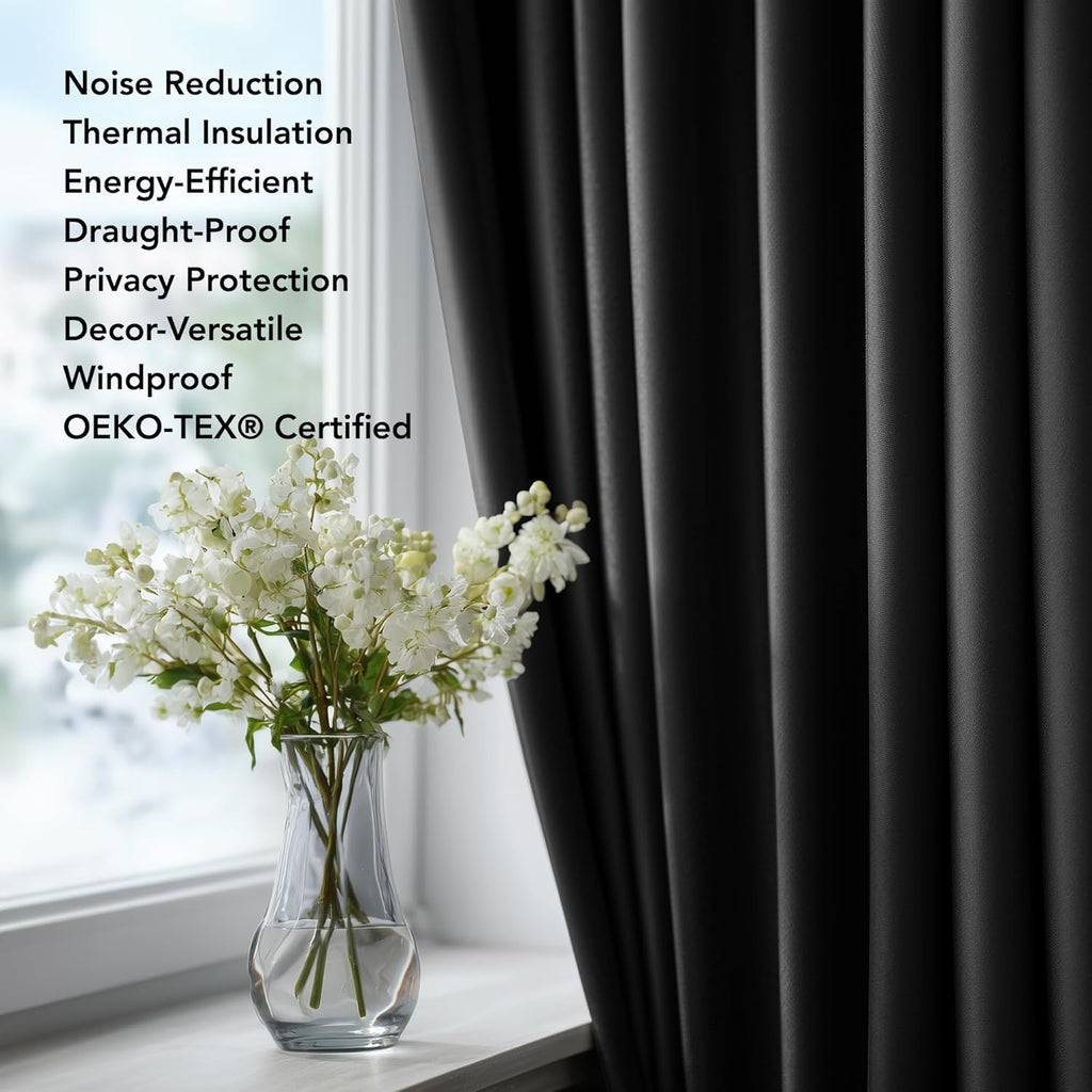 Deconovo Blackout Curtains - Under £50 Home Upgrade