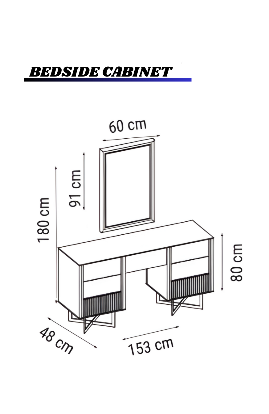 Alfa - Dresser With Mirror