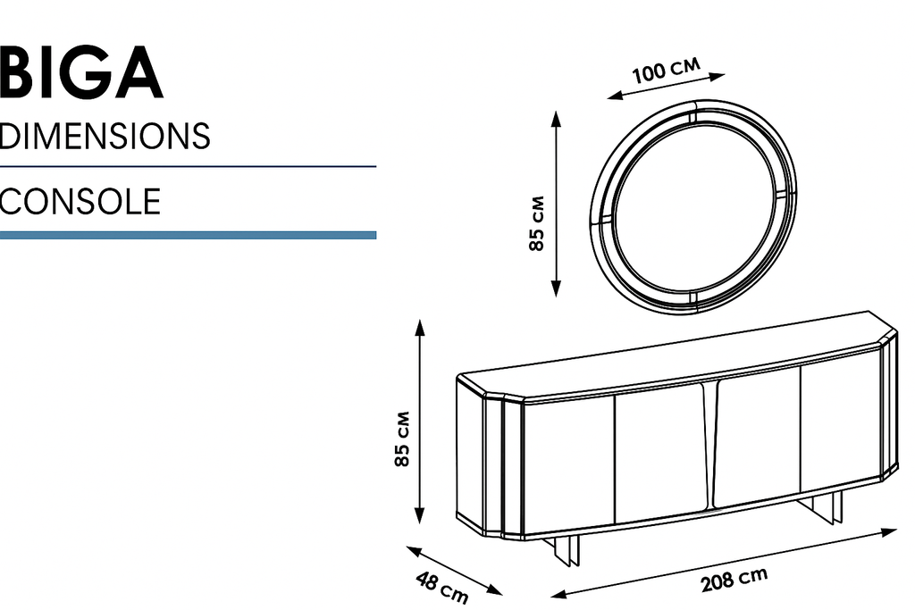 Biga - Dining Room Console Unit