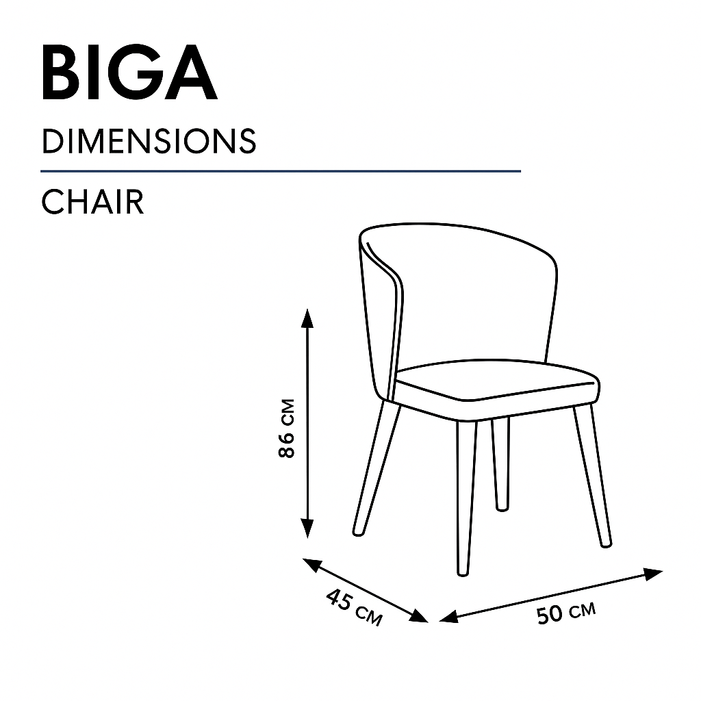 Biga - Dining Table Set (Table + 6 Chairs)