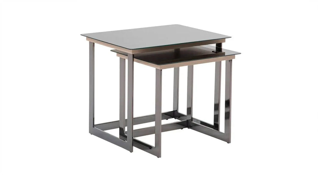Pamukkale Zigon Nesting Side Table Set (2-Piece)