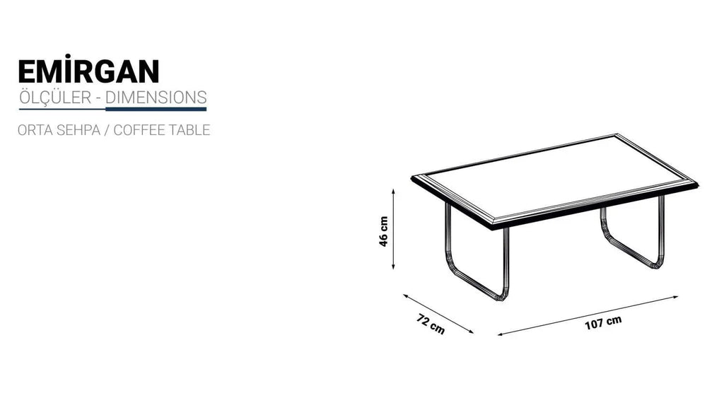 Emirgan Modern Coffee Table