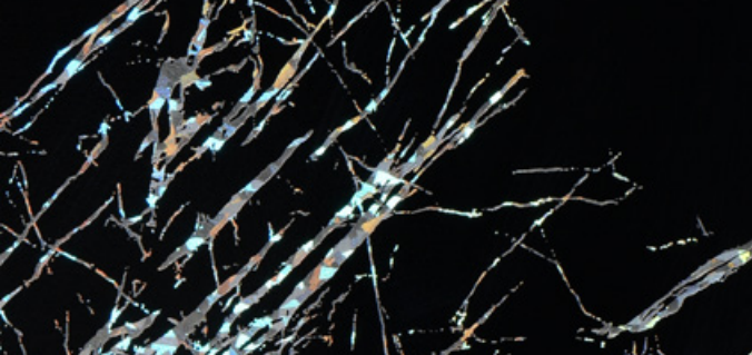 Aurora Chrome Black Marble Side Table