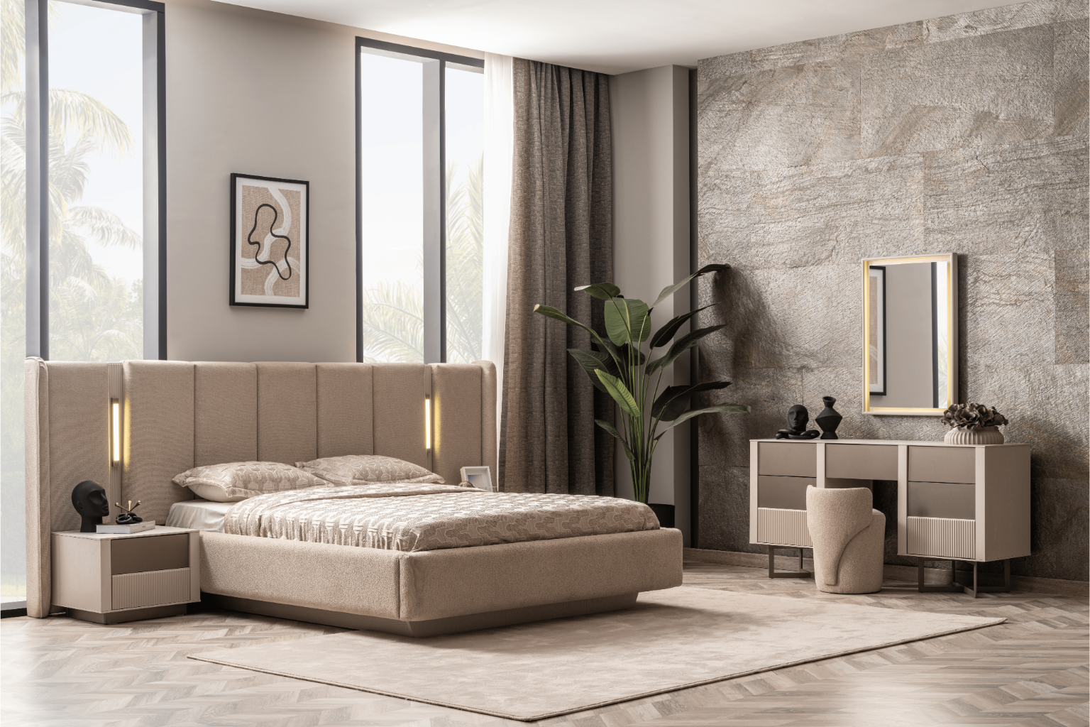 Alfa - Dresser With Mirror