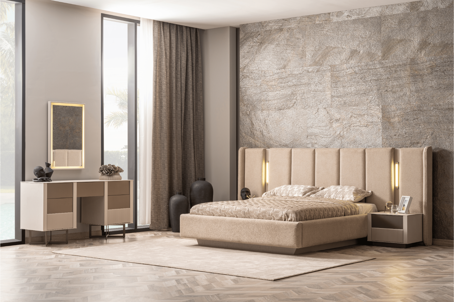 Alfa - Dresser With Mirror