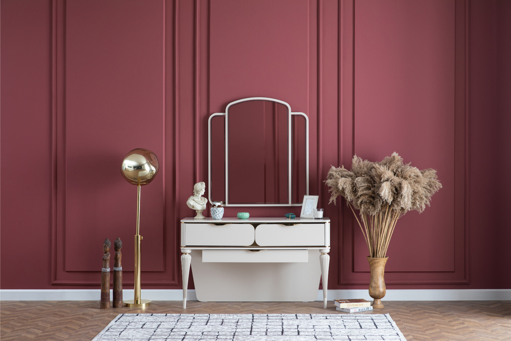 Belinda Luxury Dresser & Tri-Mirror Vanity Set