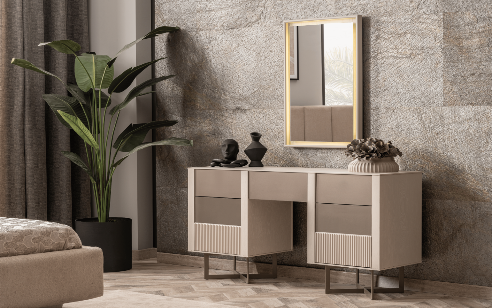 Alfa - Dresser With Mirror