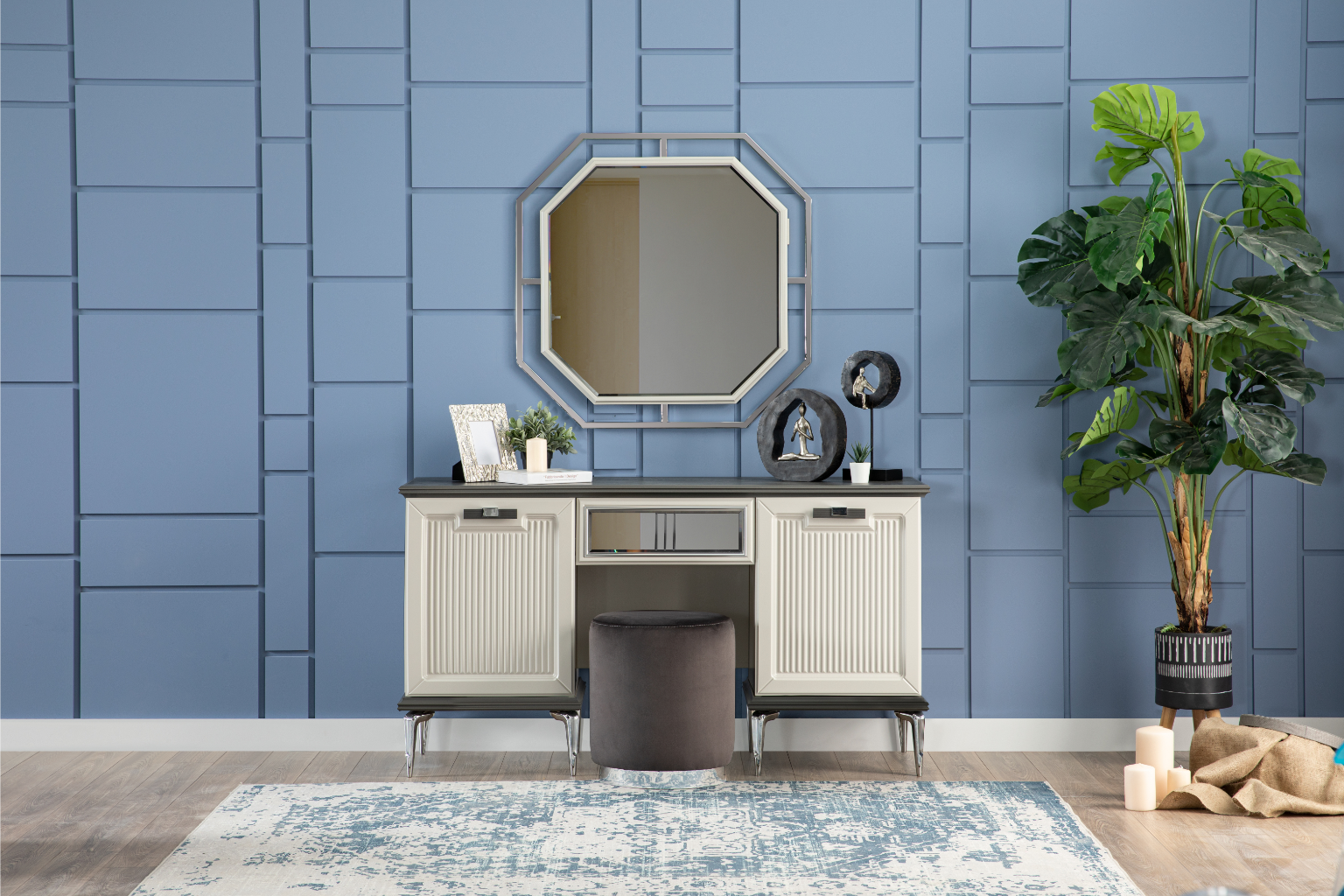 Marmaris - Dresser Mirrored