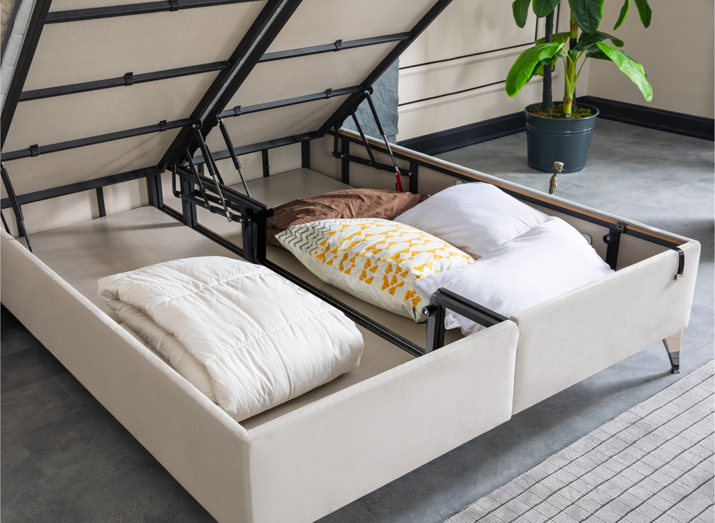 Energy Pluss King Size Bed – Premium Ottoman Storage Bed