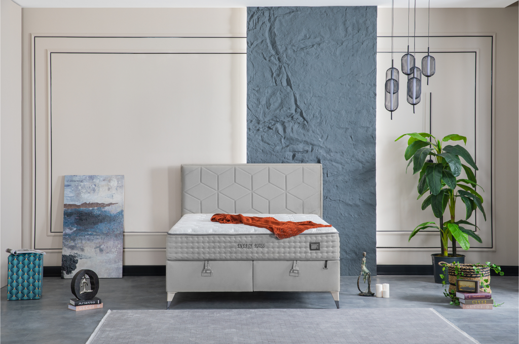 Energy Pluss King Size Bed – Premium Ottoman Storage Bed