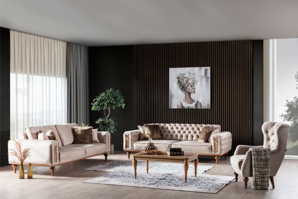 Beyoğlu Classic Wooden Coffee Table