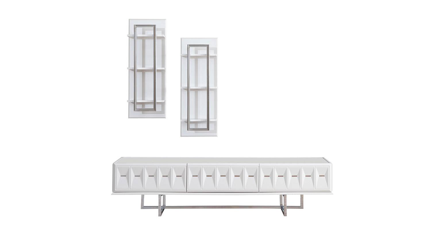 Natura Wall Unit – Modern Turkish TV Stand/Wall Unit - with Storage Drawers & Gloss Finish