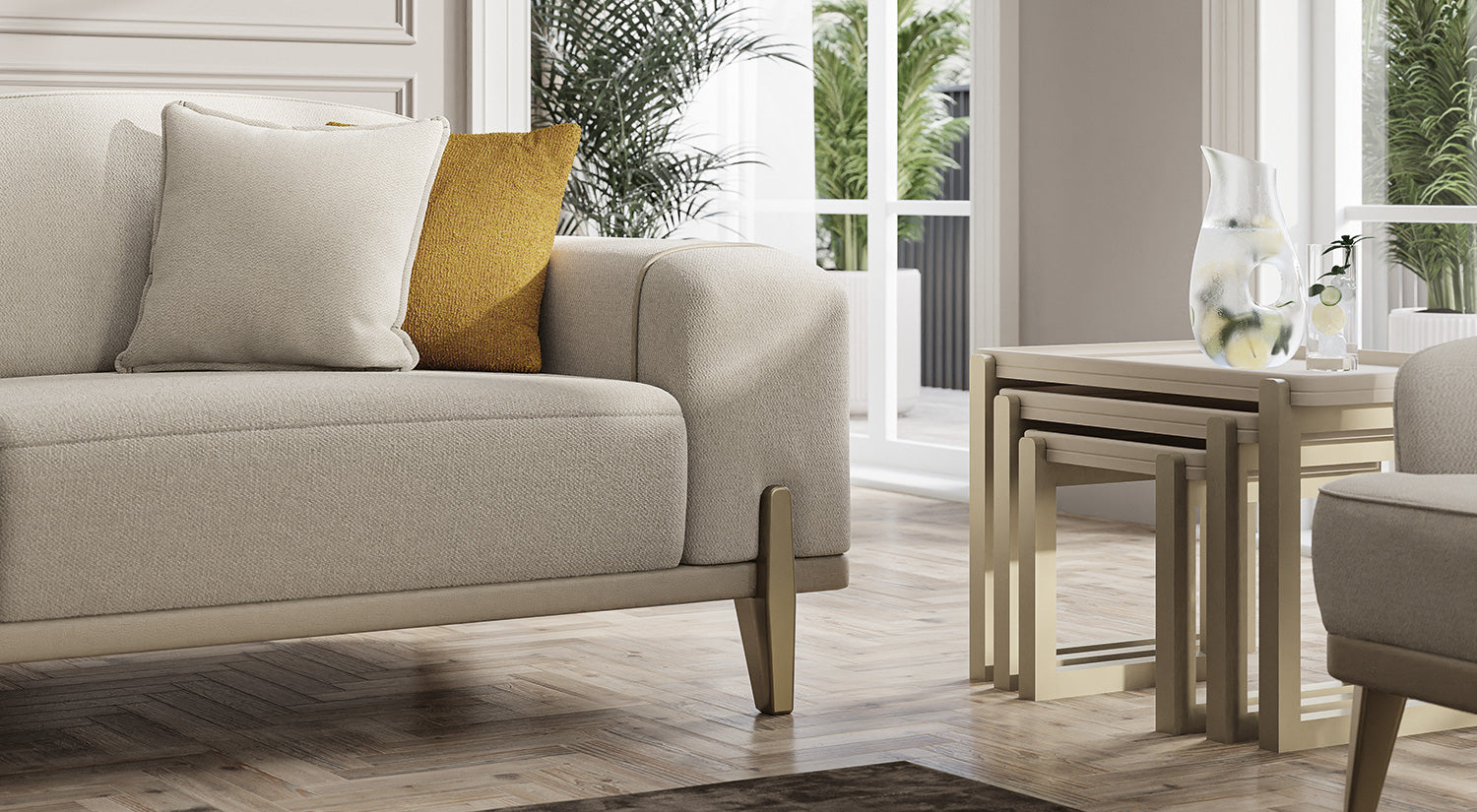 ASIA Sofa Set - 3+2+1