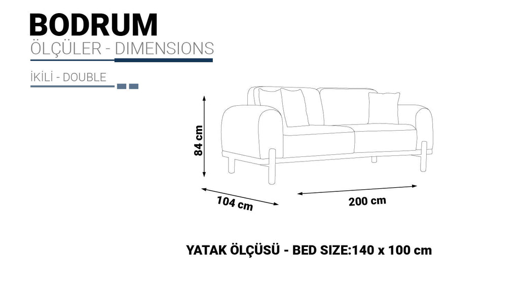 Bodrum - Sofa Set  3+2+1