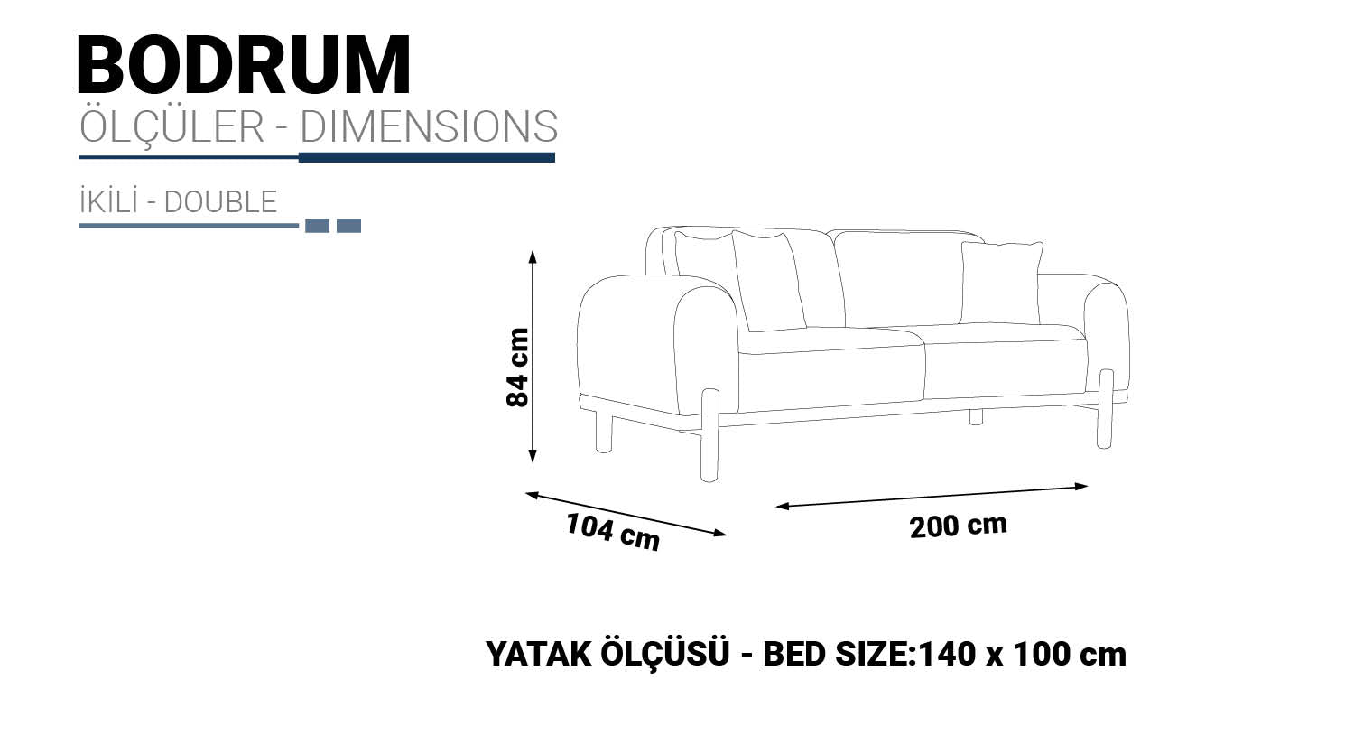Bodrum - Sofa Set  3+2+1