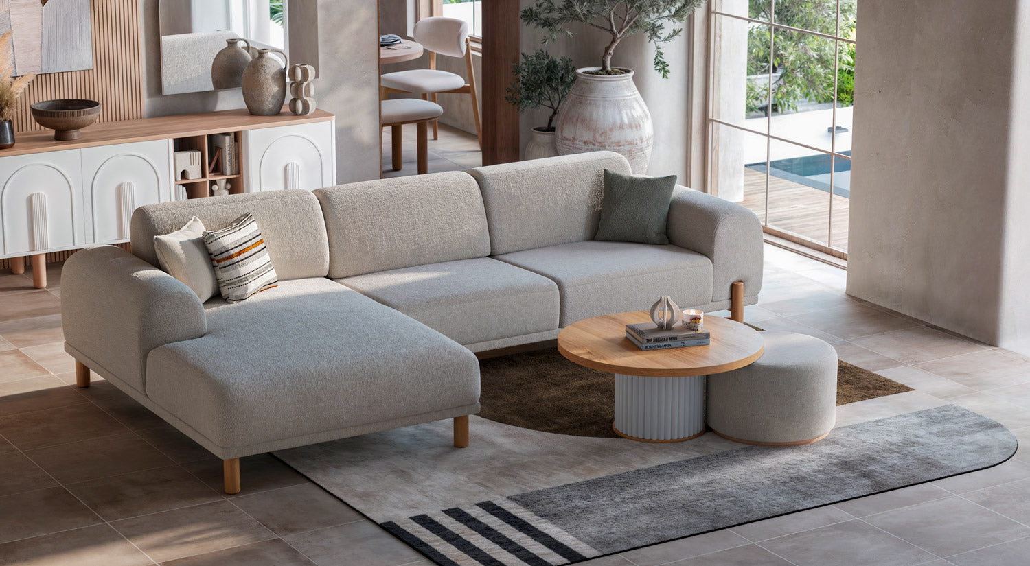 Bodrum - Relax Corner Sofa Set