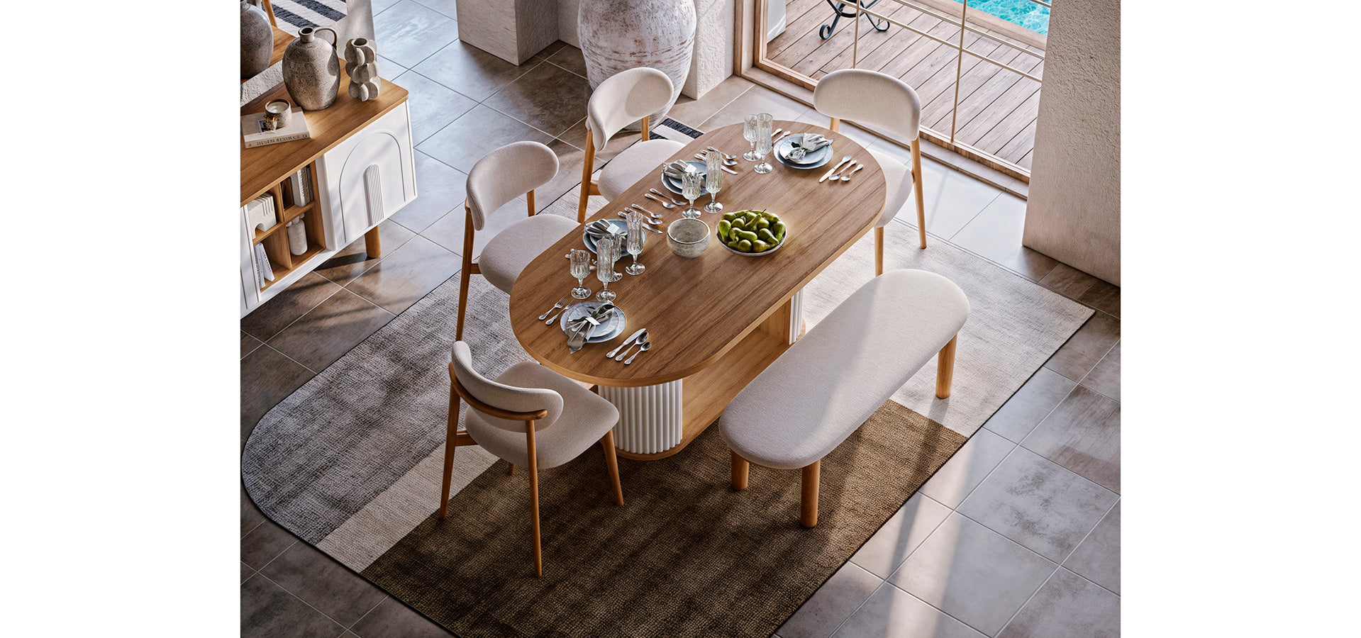 Bodrum Dining Room Set