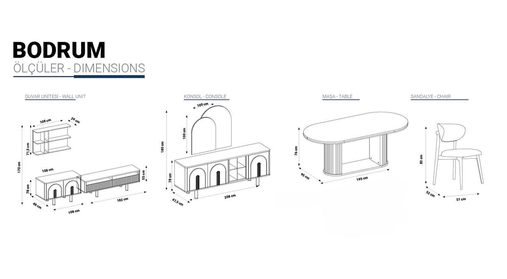 Bodrum Dining Room Set