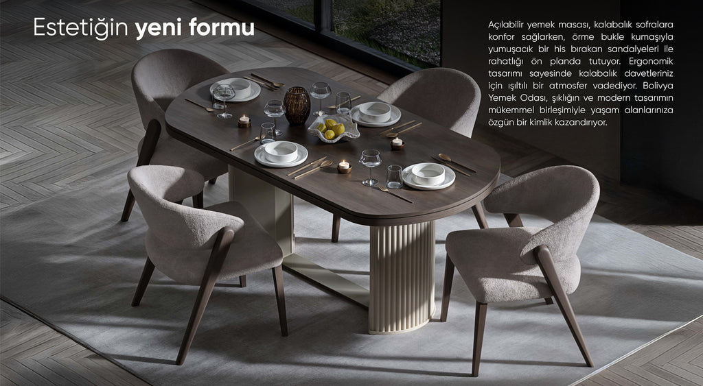 Bolivya Yemek Odası Takımı