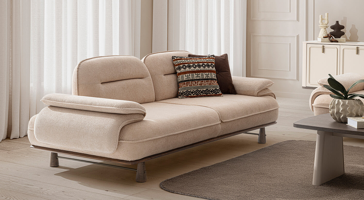 Bonita Sofa Set - (3+2+1)