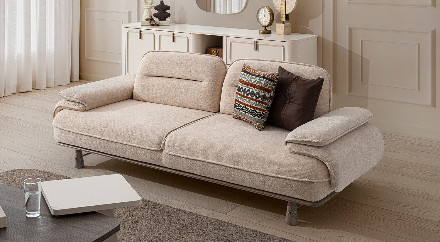 Bonita Sofa Set - (3+2+1)