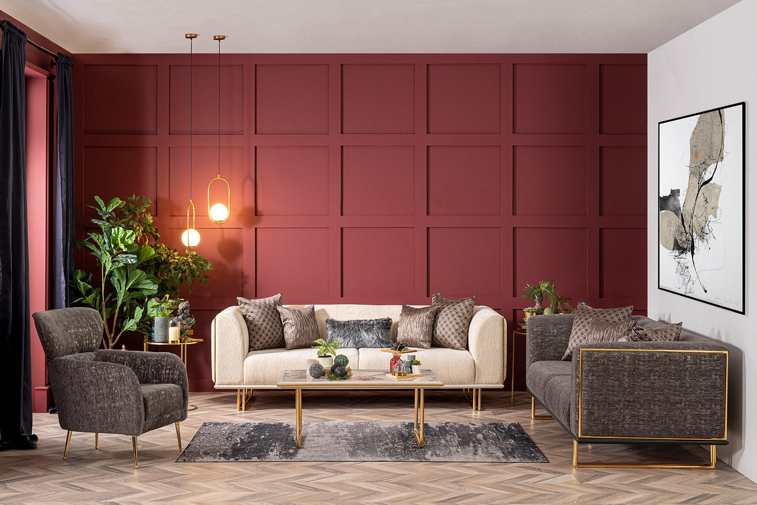 Emirgan Koltuk Takımı - (3+2+1 kişilik)