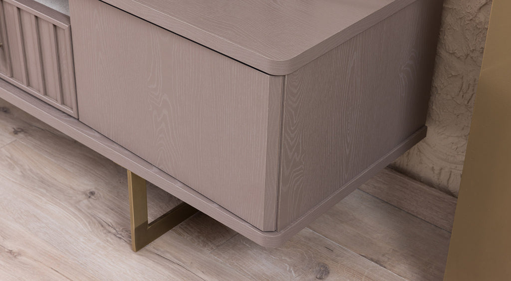 Latte TV & Wall Unit Set