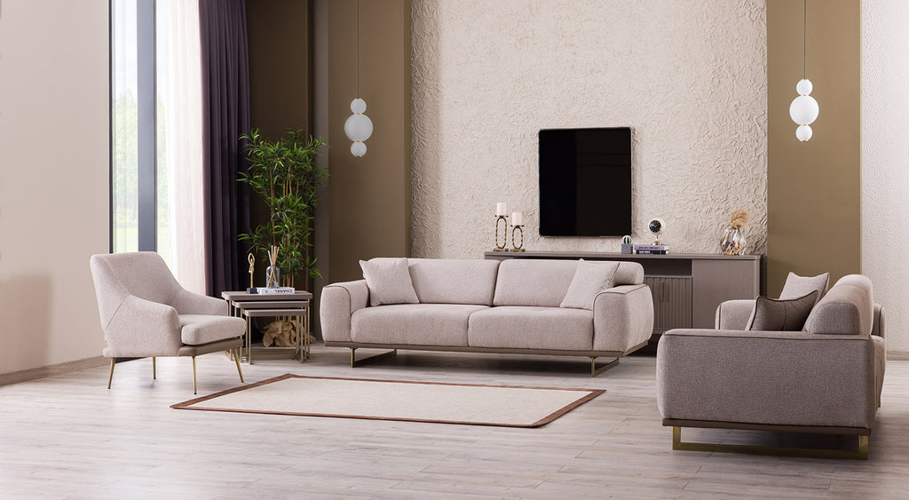 Latte Sofa Set