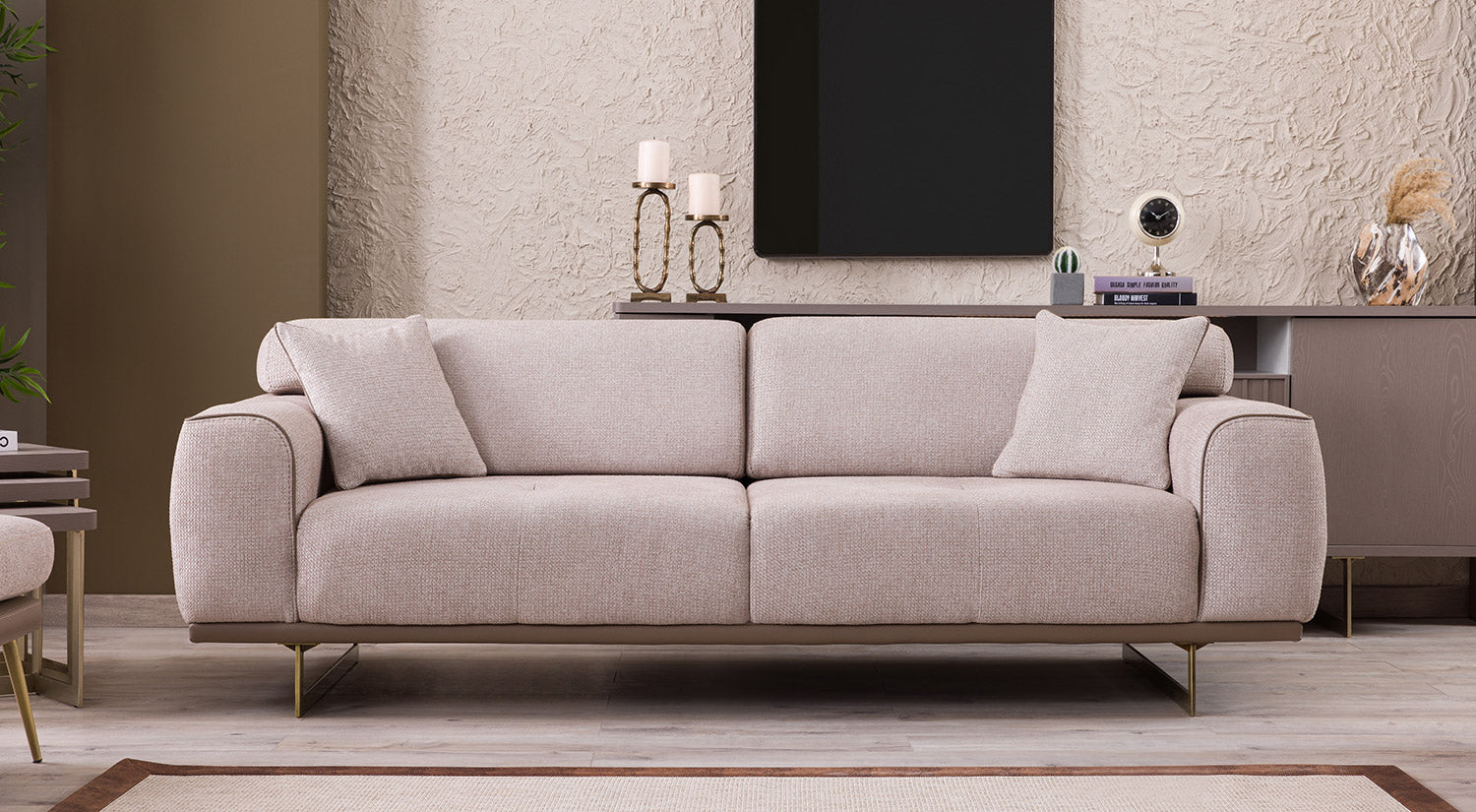 Latte Sofa Set