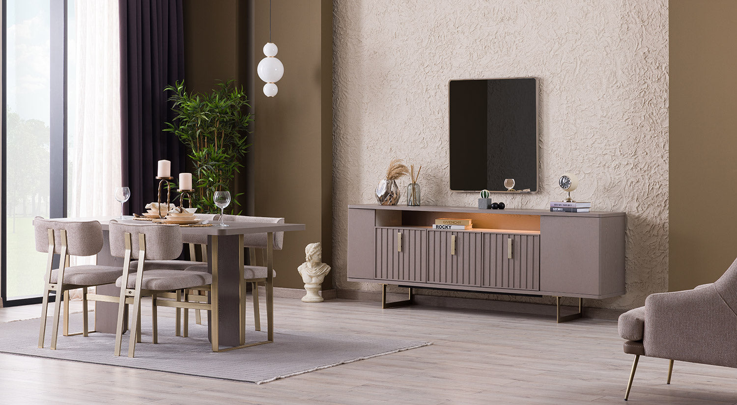 Latte Dining Room Set