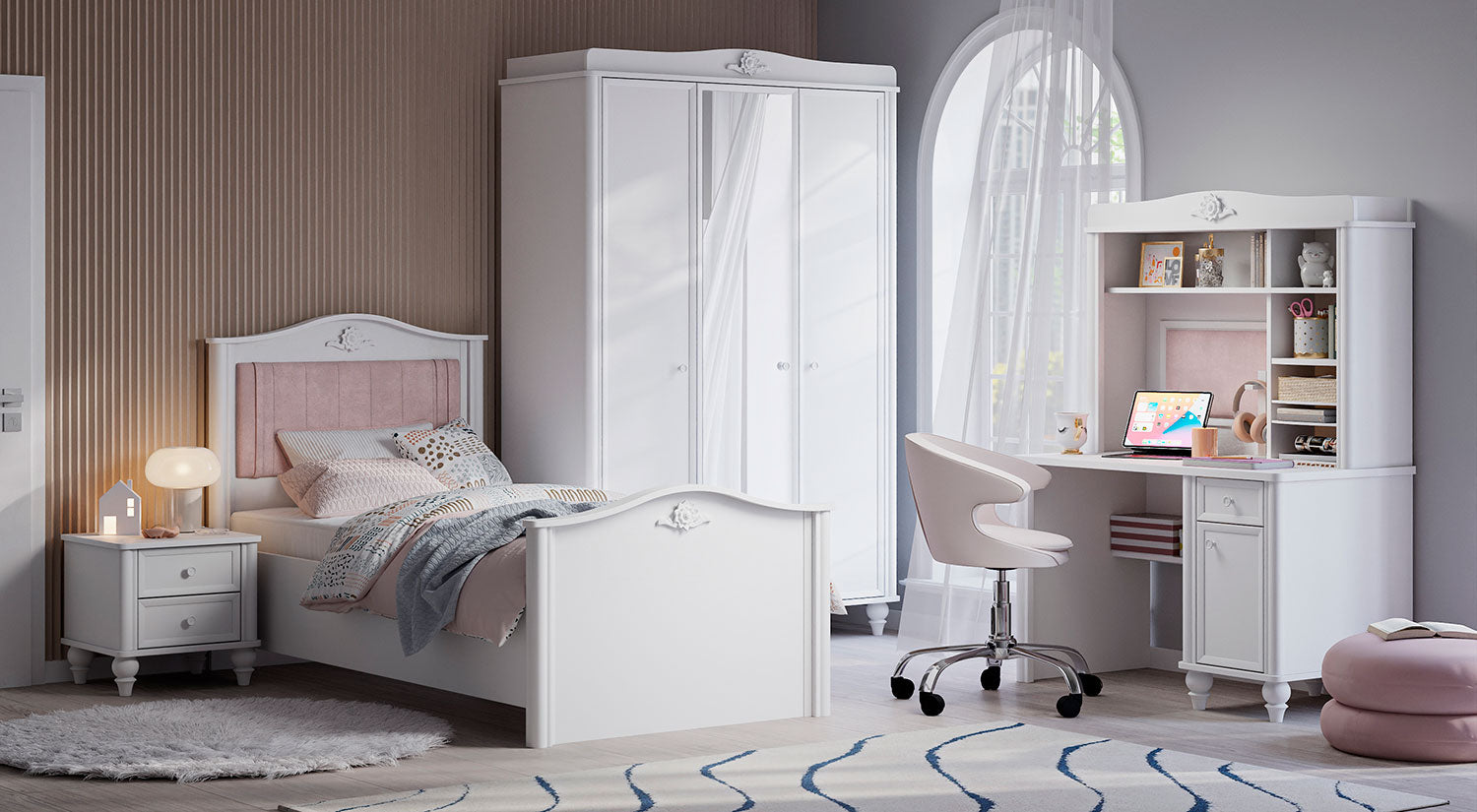 Lotus Young Bedroom Set