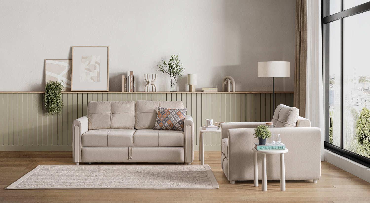 Melonni Sofa Bed Set