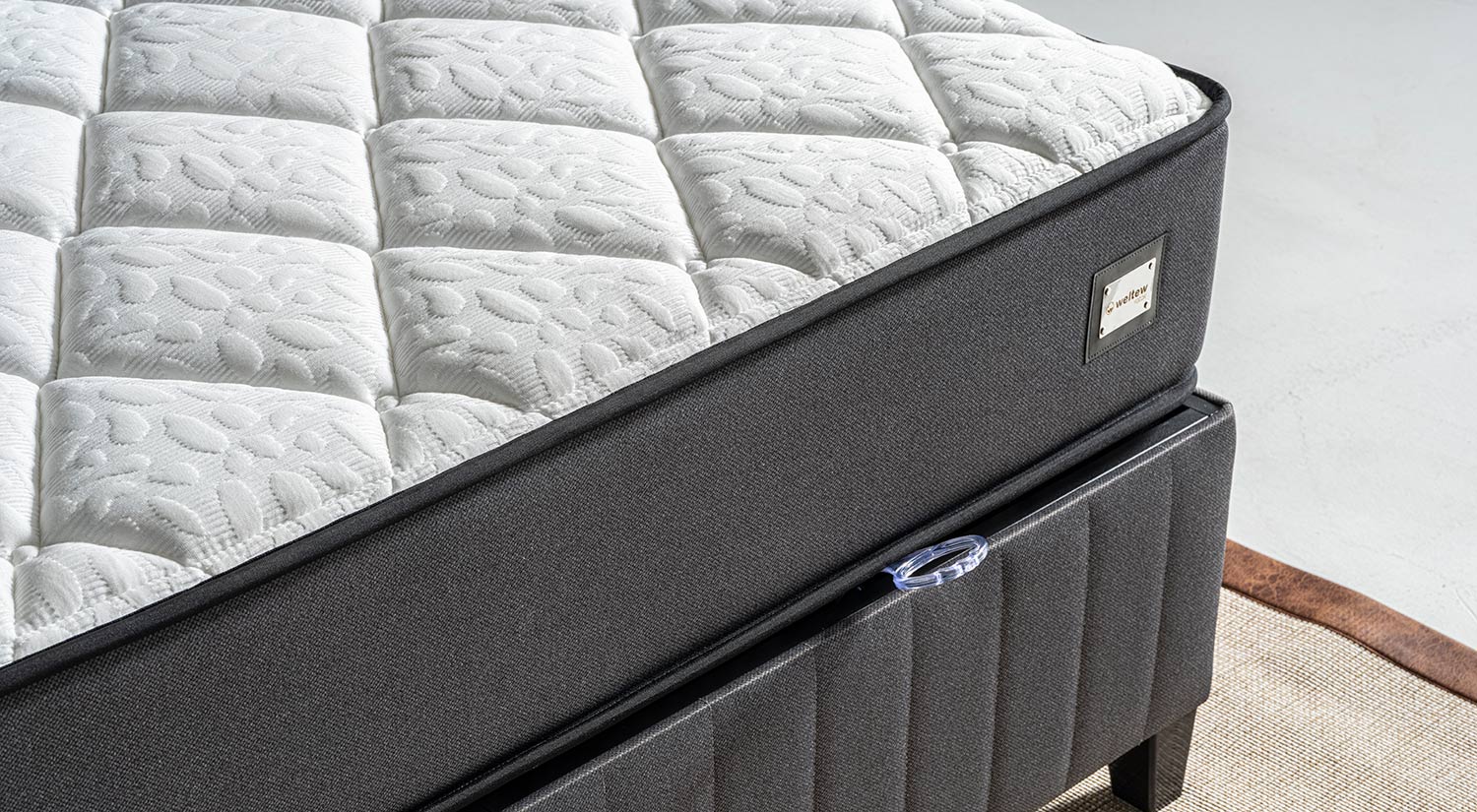 Moonlight Single Bed – Premium Ottoman Storage