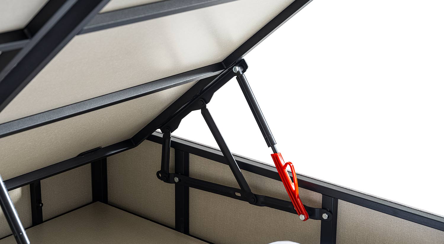 Moonlight Single Bed – Premium Ottoman Storage