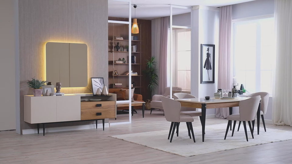 Aqua Dining Room Set