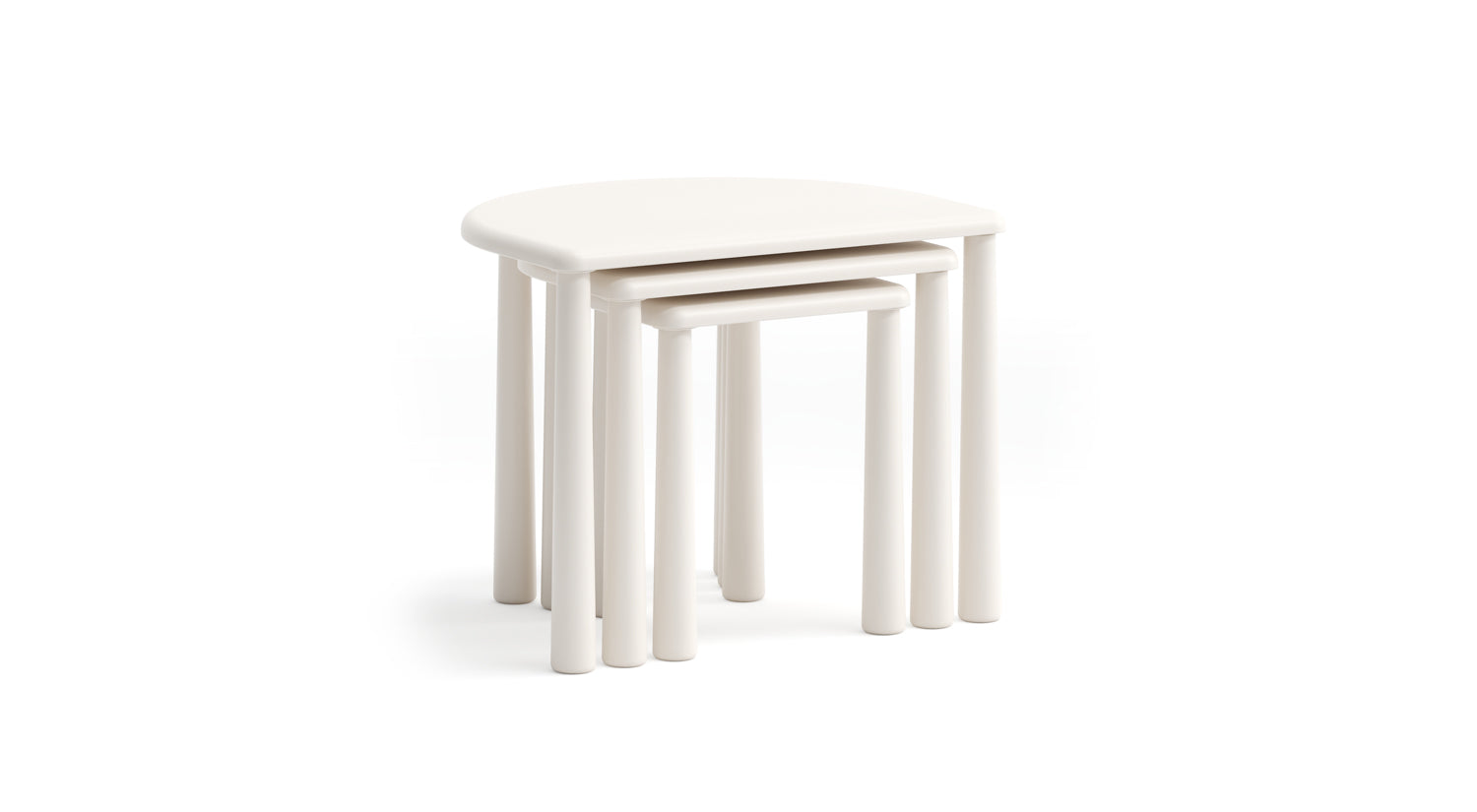 Salda coffee Table Set (coffee table + 3 piece nesting side table)