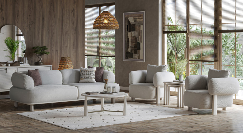 Salda coffee Table Set (coffee table + 3 piece nesting side table)