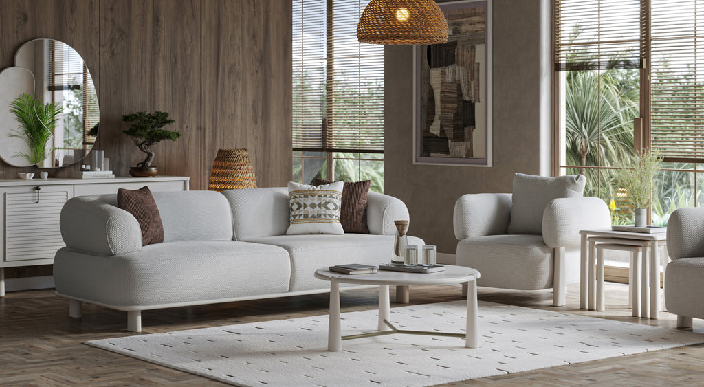 Salda Sofa Set - (3+2+1 seater)