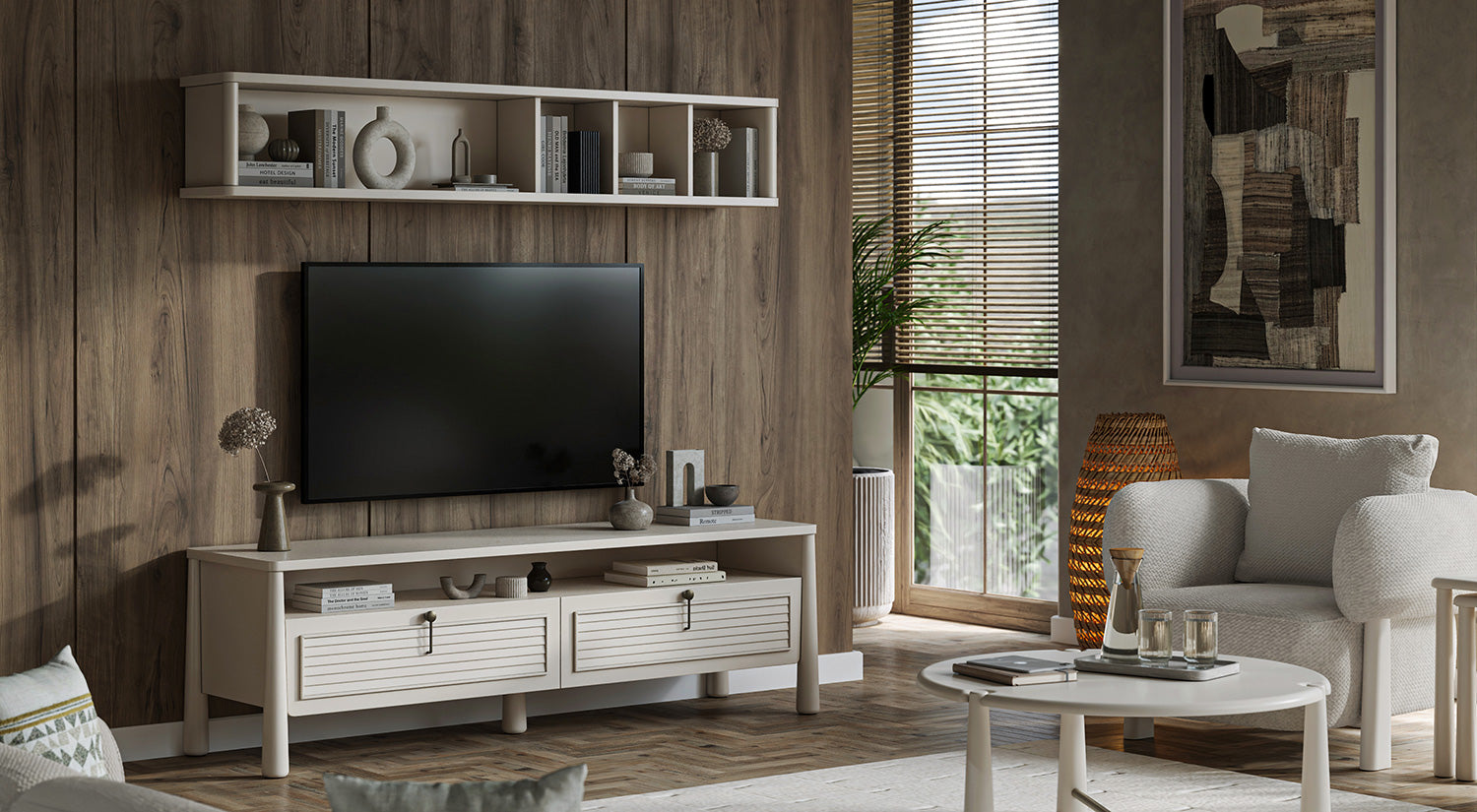 Salda Tv & Wall Unit Set