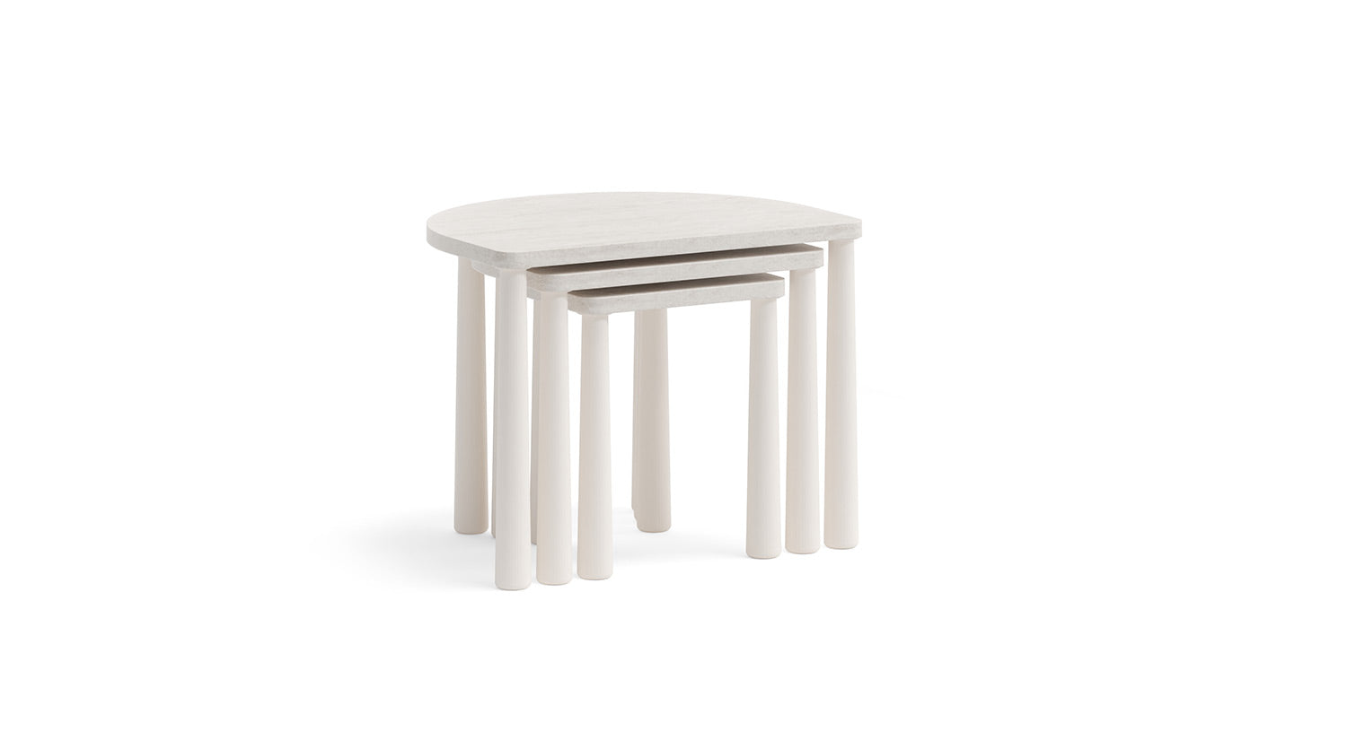 Traverta Coffee Table Set