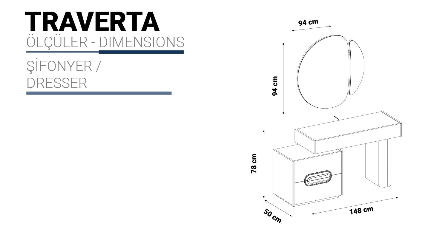 Traverta Bedroom Set
