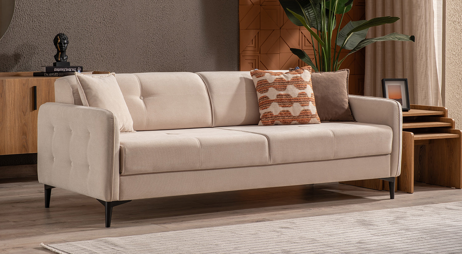 Set Sofa Pluss - (3+2+1 kursî)